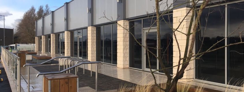 Shopping parade at Teesside Industrial Estate takes shape, cpne